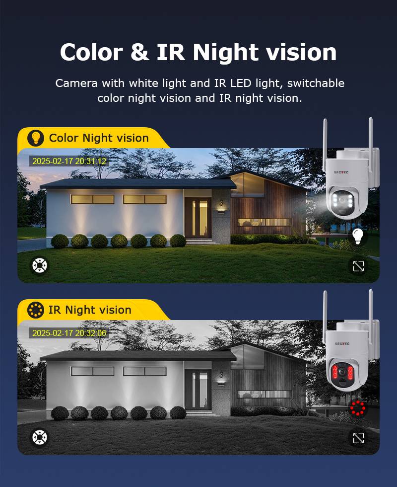Caméra solaire Wi-Fi ST-627 3MP