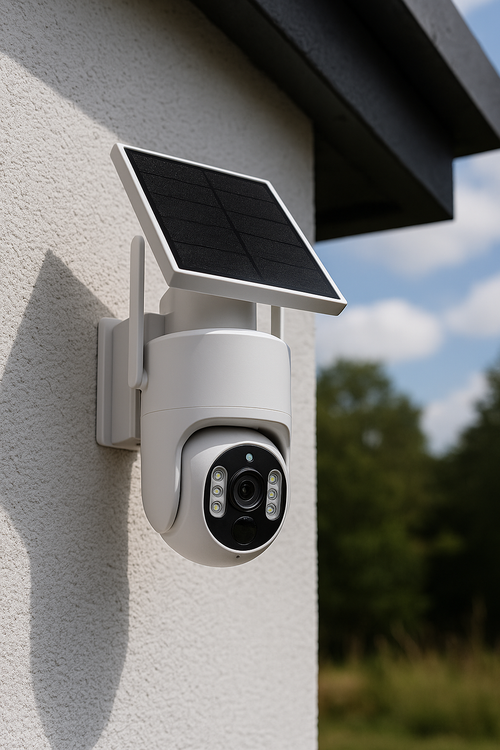Caméra Solaire WiFi 3MP | Vision Nocturne | Détection Mouvement | Sans Fil | Sunexo ST-627