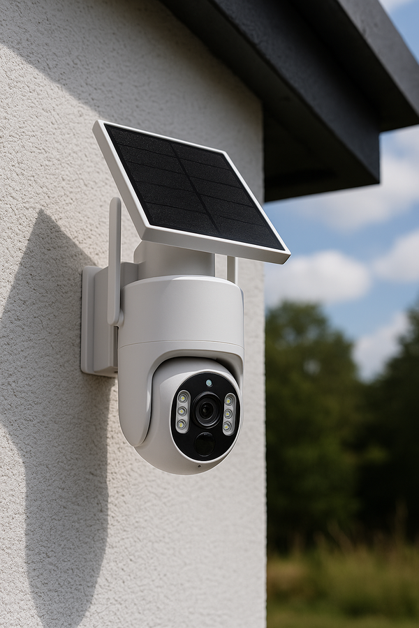Caméra Solaire WiFi 3MP | Vision Nocturne | Détection Mouvement | Sans Fil | Sunexo ST-627