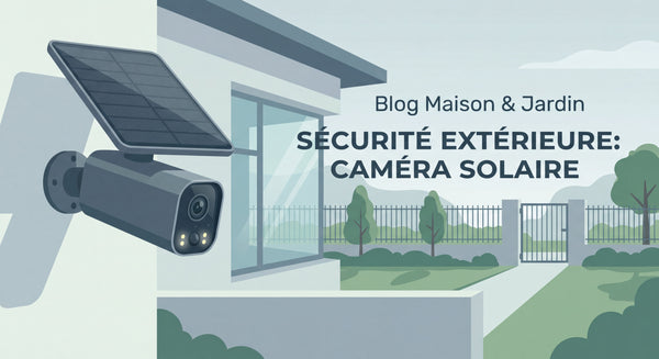 Caméra Solaire & Éclairage Extérieur : Ce Qui Change Vraiment en 2026 pour la Sécurité de Votre Maison
