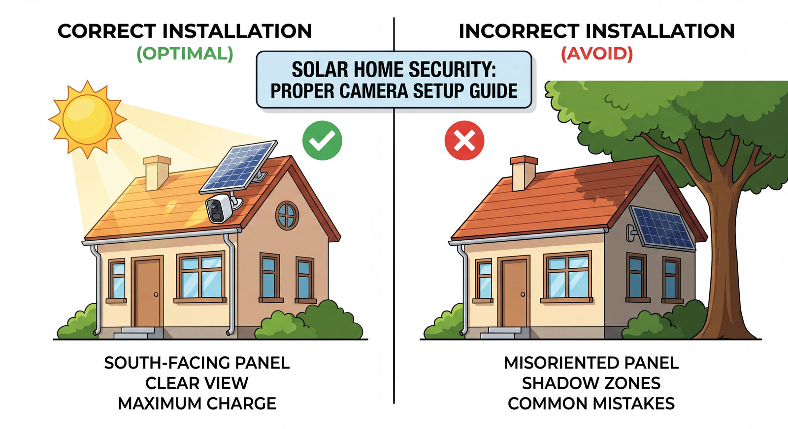Caméra Solaire et Éclairage Solaire Extérieur : Les 10 Erreurs Fatales qui Ruinent Votre Sécurité Maison