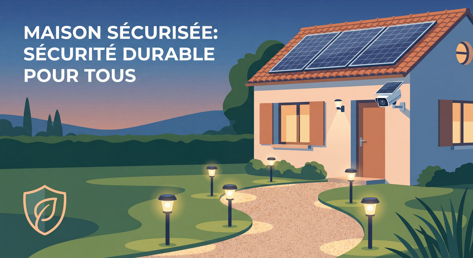 Caméra Solaire et Éclairage Solaire Extérieur : Ce que Notre Choix dit de la Société de Demain