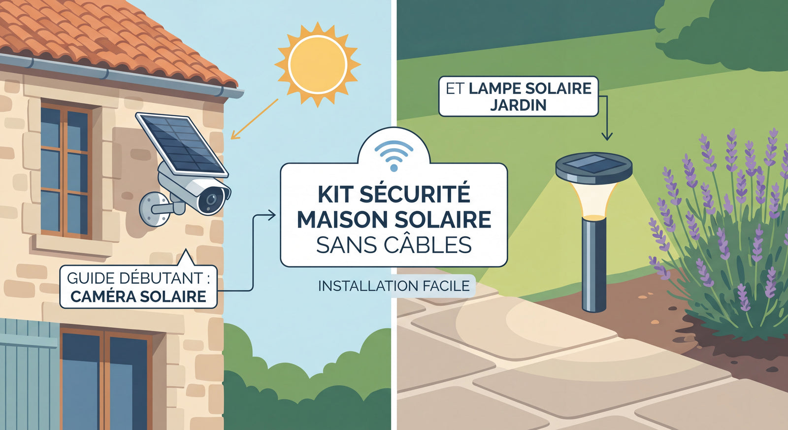 Guide Débutant Complet : Caméra Solaire et Éclairage Solaire Extérieur — Tout Savoir Avant de Commencer