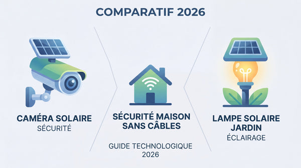 Caméra Solaire, Éclairage et Sécurité Solaire : Le Guide Technologique Complet pour Bien Choisir en 2026