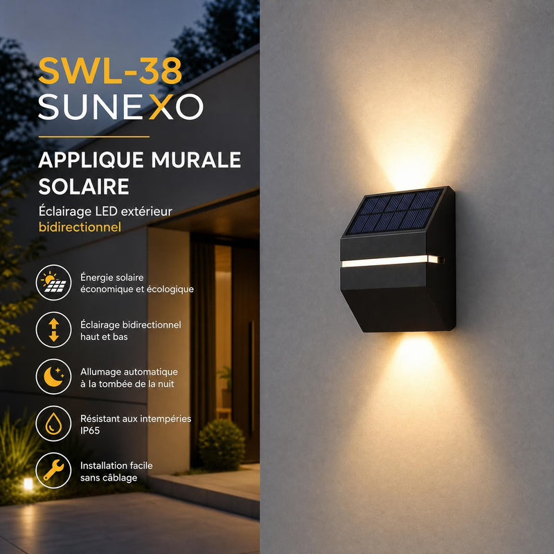 L'applique murale solaire en 2026 : ce que les experts prévoient (et pourquoi la SWL-38 de sunexo devance la tendance)
