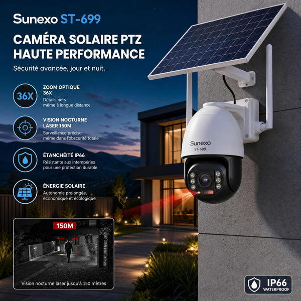 Guide pratique : installer et configurer votre caméra solaire sunexo comme un pro