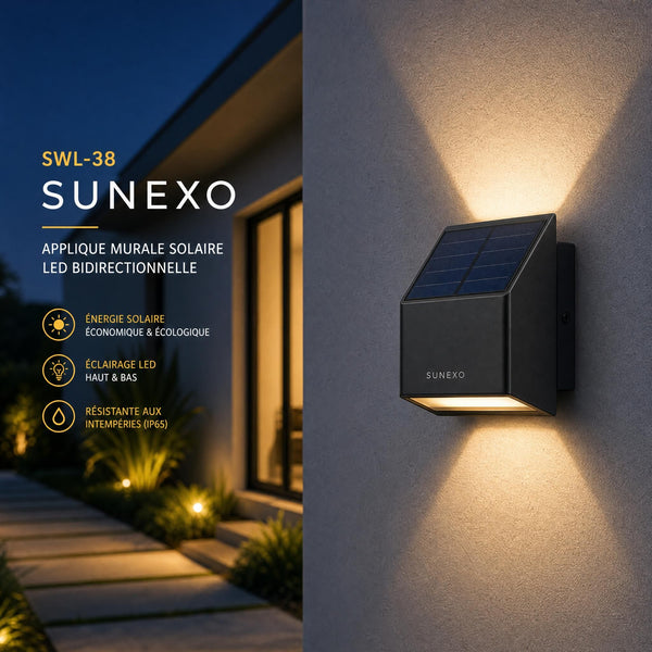Applique murale solaire en 2026 : ce que les nouvelles tendances révèlent sur la SWL-38 de sunexo