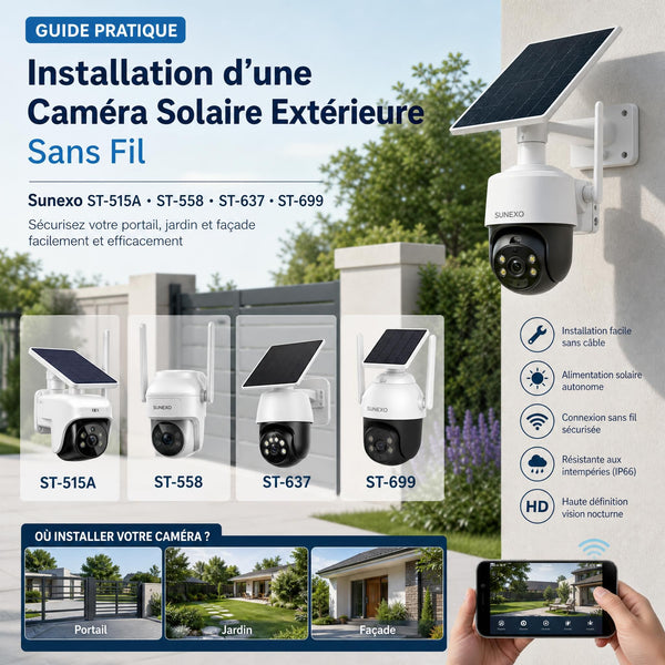 Caméras solaires : le guide pratique complet pour une installation réussie et une surveillance optimale