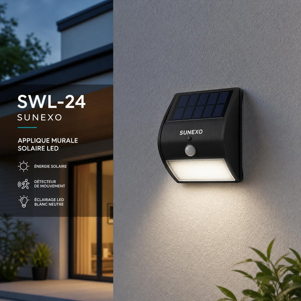 Applique murale solaire : comment choisir entre la SWL-24 et ses alternatives ? le guide comparatif complet