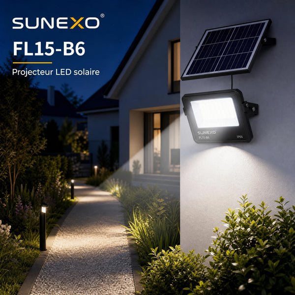 Comment 3 français ont transformé leur extérieur avec des projecteurs LED solaires sunexo (sans câble, sans électricien)