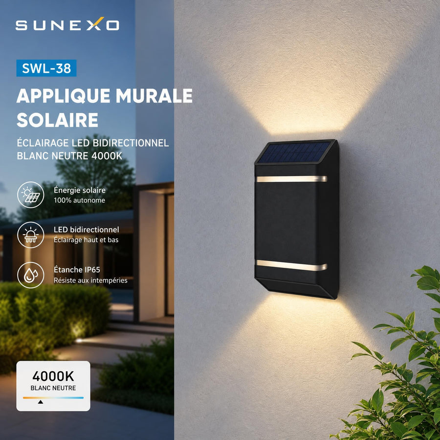 Applique solaire SWL-38 : ce qui change en 2026 pour l'éclairage extérieur autonome