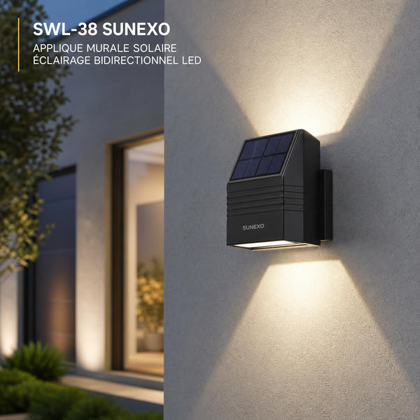 Applique solaire SWL-38 : la révolution de l'éclairage extérieur autonome en 2026