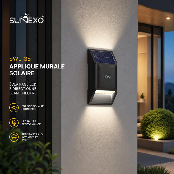 Applique murale solaire LED : ce qui change vraiment en 2026 — et pourquoi la SWL-38 répond aux nouvelles attentes