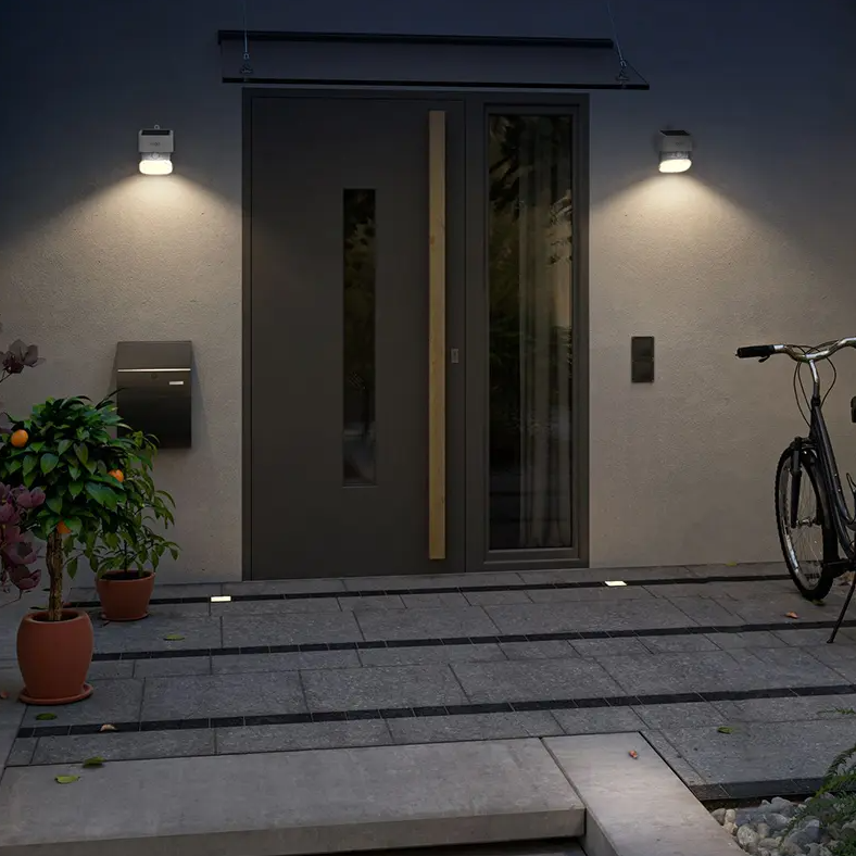 Applique murale LED solaire SWL-12