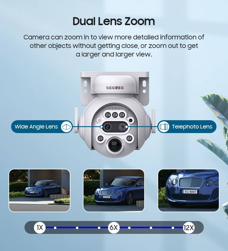 Dual lens zoom
