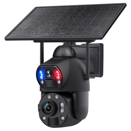 Caméra Solaire PTZ WiFi 6MP | Zoom 36X | Vision Laser 150m | IP66 | Sans Fil | Sunexo ST-699