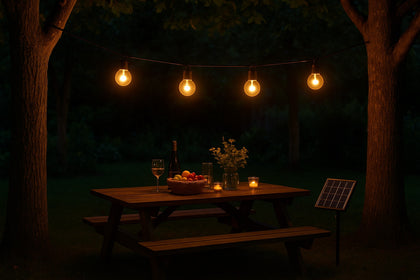 Guirlande Lumineuse Solaire Extérieure