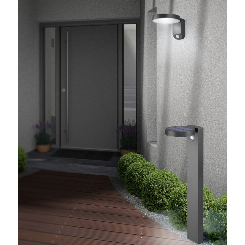 Lampe Solaire LED 9W Optonica GD3-A2 installée en extérieure