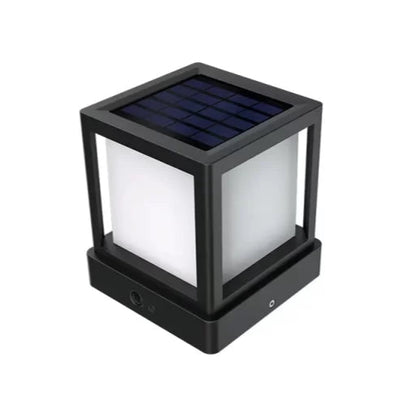 Lampe solaire ESL-54 de haut et en biais