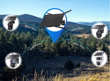 Routeur Solaire 4G+ WiFi Autonome | Extérieur Sans Fil | Réseau Plein Air | Sunexo ST-SR08