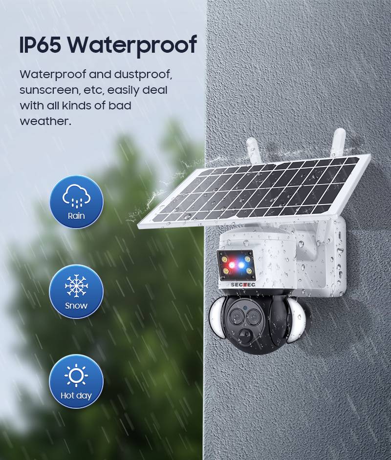 Solarkamera WiFi Sectec ST-558