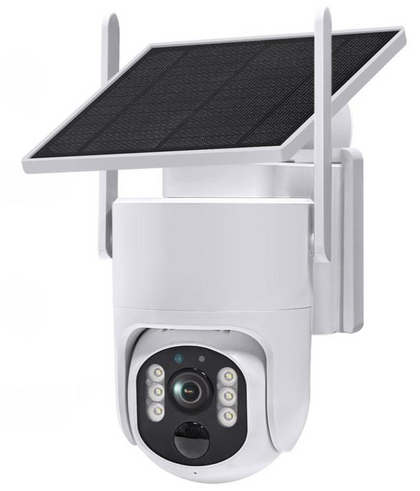 Caméra Solaire WiFi 3MP | Vision Nocturne | Détection Mouvement | Sans Fil | Sunexo ST-627