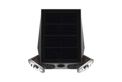 Applique solaire LED SWL-39 vue de face avec panneau solaire 