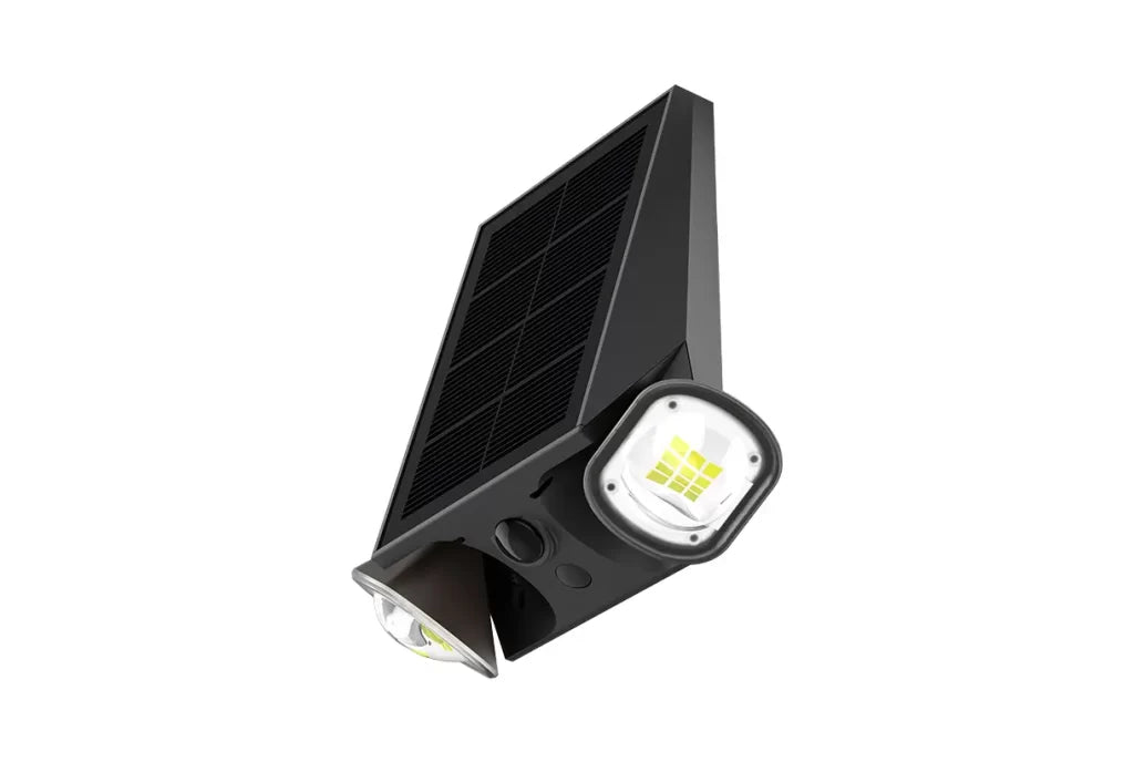 	Projecteur LED solaire SWL-39 incliné, vue latérale