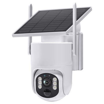 Caméra Solaire WiFi 3MP | Vision Nocturne | Détection Mouvement | Sans Fil | Sunexo ST-627